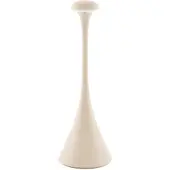 Sigor LED Lampe de table à accu "Nudrop" 2,2W 820 (blanc chaud) + 827 (ton chaud-extra) beige dune mat à intensité variable