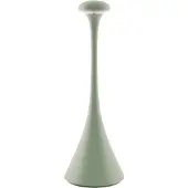 Sigor LED Lampe de table à accu "Nudrop" 2,2W 820 (blanc chaud) + 827 (ton chaud-extra) vert sauge dimmable mat