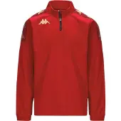Kappa Sweat-shirt à demi-fermeture éclair Gassolo Rouge S Homme Rouge S