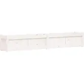 vidaXL Jardinières 2 pcs bois de pin imprégné