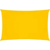 vidaXL Voile de parasol Tissu Oxford rectangulaire 5x8 m Jaune
