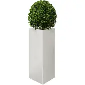 vidaXL Jardinière triangulaire 40x34,5x70 cm acier inoxydable