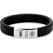 Rebel & Rose Bracelet noir / argent