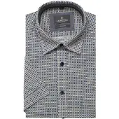 Casa Moda Casual Fit Chemise bleu/jaune,