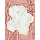 Cool Club Barboteuse / body beige foncé / gris / blanc