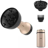 Calor Sèche-cheveux diffuseur 700w doré/noir - - CV7D30C0 - curl harmony,