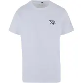 Mister tee T-Shirt 'Penne Va Bene' noir / blanc