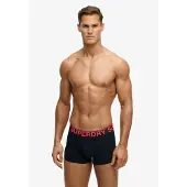 Superdry M3110475a Trunk Boxers 3 Units Noir M Homme