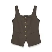 Vero Moda Gilet de costume 'VMKandra' chocolat