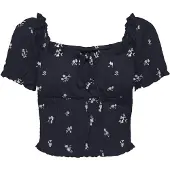 ONLY Chemisier 'ONLHillary' bleu foncé / gris clair