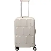 Travelite Panello - Valise cabine à 4 roulettes S Slim 55 cm (ivoire)