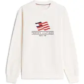 Tommy Hilfiger Sweat-shirt jaune clair / rouge / noir