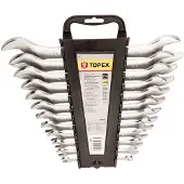 GRUPA TOPEX Jeu de clés plates 6-32mm 12 pcs (35D657) (10 mm, 11 mm, 12 mm, 13 mm, 14 mm, 15 mm, 16 mm, 17 mm, 18 mm, 19 mm, 20 mm, 21 mm, 22 mm, 23 mm, 24 mm, 25 mm, 27 mm, 32 mm, 6 mm, 7 mm, 8 mm, 9 mm)