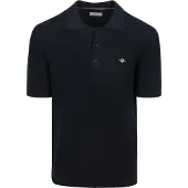 Gant Polo Maille Marine