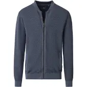 Casa Moda Regular Fit Cardigan bleu, Unicolore