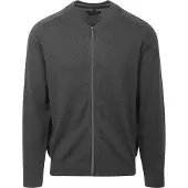 Casamoda Cardigan Zippé Gris Foncé