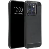 IMoshion Coque Brushed Motorola Edge 70 Fusion - Noir