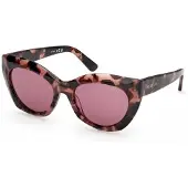 Pucci Ep0257 Woman Sunglasses Marron Bordeaux/CAT2 Femme