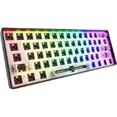 Sharkoon SKILLER SGK50 S4, 60%, filaire, USB, QWERTY, RGB-LED, noir
