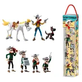 Plastoy Lucky Luke : Tube Lucky Luke, 7 chiffres