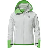 Schöffel Veste outdoor 'Tajiva WMN' gris / vert fluo