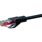 Dsit Câble réseau CAT6, U/UTP, 5 mètres, noir, 100% cuivre