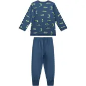 Sanetta Pyjama saphir / vert pastel