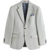 Next Veste de costume 'Nova Fides' gris clair