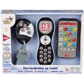 B Beez Jouet éducatif Car Keys Remote Control &amp; Mobile Phone