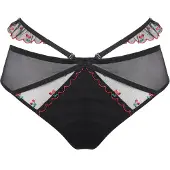 SugarShape String 'BELLE' rouge cerise / noir
