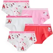 Next Sous-vêtements 'Hello Kitty' rose clair / rose foncé / rouge clair / blanc