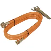 Topex Tuyau de raccordement au gaz, 2 m