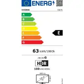 Hisense QLEDTV 139cm UHD 60Hz T2CS SmartTV BT 200x400 E