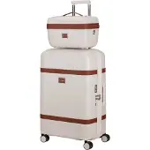 Samsonite Image Trolley mit 4 Rollen erweiterbar 69cm, Valise, Blanc