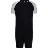 Cr7 - Cristiano Ronaldo Pyjama court gris chiné / noir