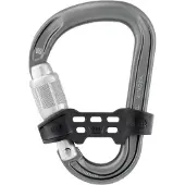 Petzl - Mousqueton à verrouillage - Attache Bar - Gris