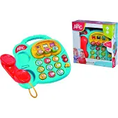 ABC 104010016 ABC Buntes Telefon Lernspielzeug