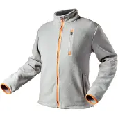 Neo Tools Sweat-shirt polaire gris, taille XXL