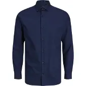 Jack & Jones Chemise business 'JPRBLAParker' bleu marine