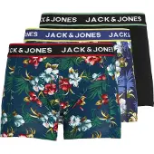 Jack & Jones Boxers bleu foncé / marron / noir / blanc cassé