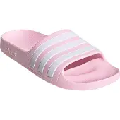Adidas Claquettes / Tongs 'Adilette Aqua' rose / blanc