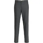 Jack & Jones Pantalon à plis 'JPSTAce Leo' bleu nuit / gris foncé