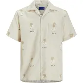 Jack & Jones Chemise taupe / greige / olive / blanc naturel