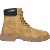 Jack & Jones Bottines à lacets 'JFWAINSWORTH' moutarde / noir