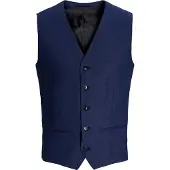 Jack & Jones Gilet de costume 'JPRSOLARIS' bleu nuit