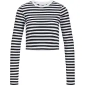 JJXX T-shirt 'JXFELINE' noir / blanc