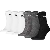 Puma Chaussettes gris / noir / blanc
