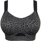 SugarShape Soutien-gorge de sport 'Jive' gris / noir