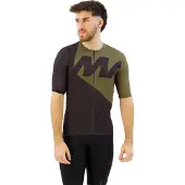 Mavic Aksium Graphic Short Sleeve Jersey Vert M Homme