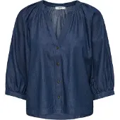 JDY Chemisier 'JDYKAI' bleu denim